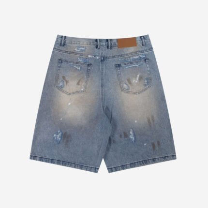 Deputy Department Dirt Washed Jorts (Light)