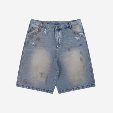 Deputy Department Dirt Washed Jorts (Light)