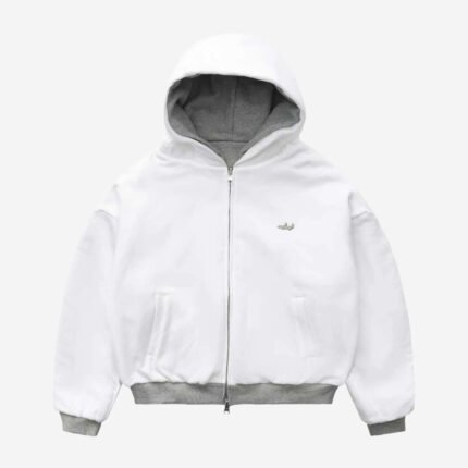 Deputy Department Everyday 1000 Gsm Zip (Light Melange/White)