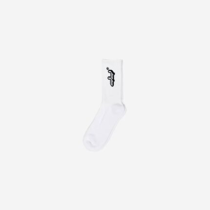 Deputy Department Everyday Socks (White)
