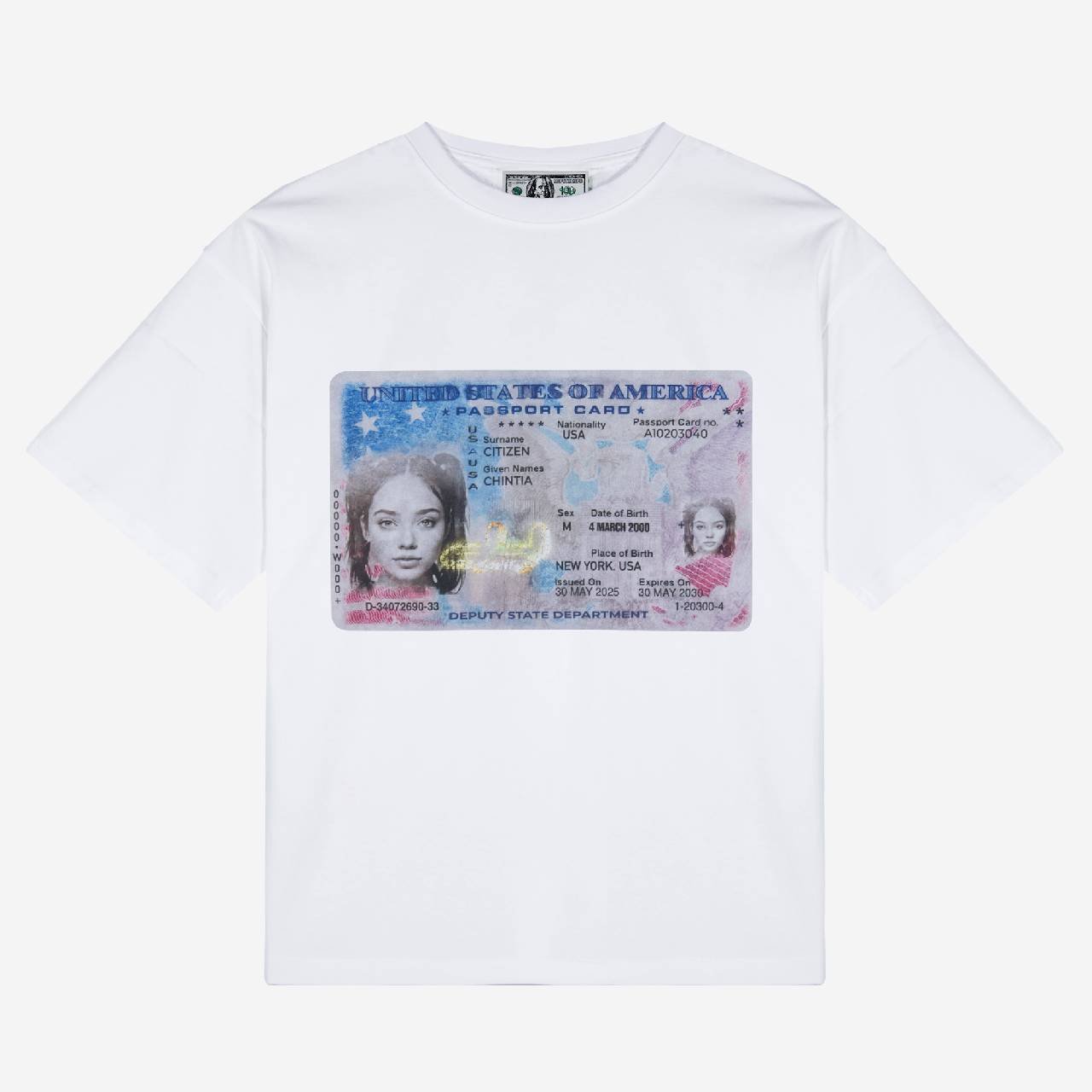 Deputy Department Passport Tee (White) Deputy Department Passport Tee (White)