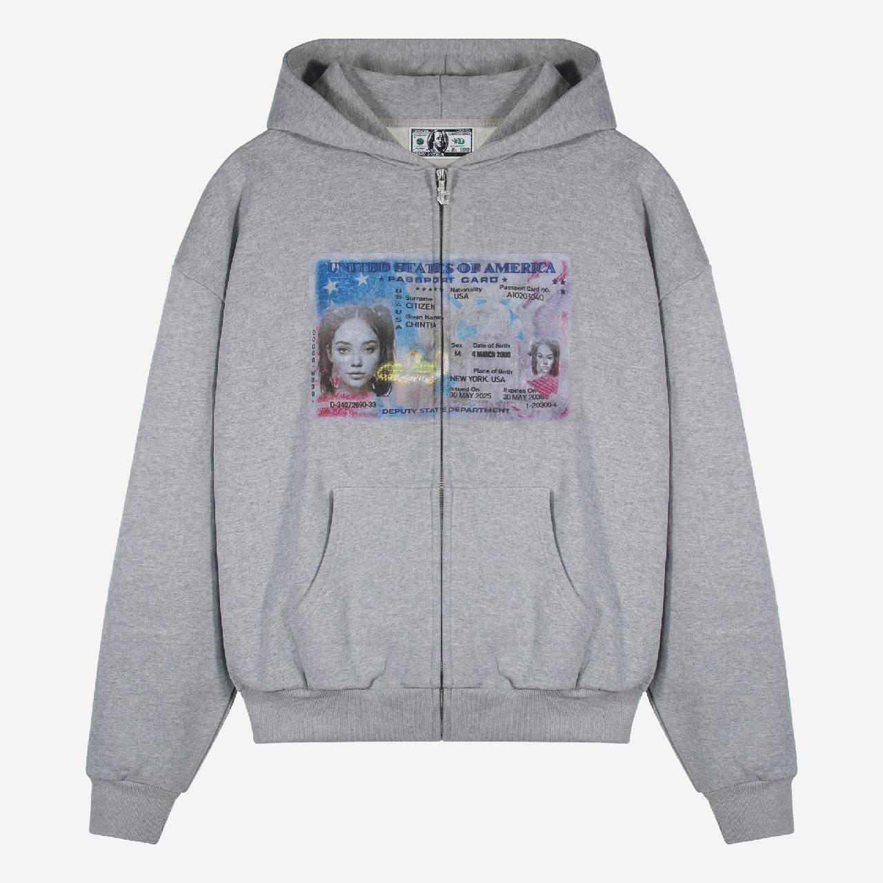 Deputy Department Passport Zipper (Gray) Deputy Department Passport Zipper (Gray)