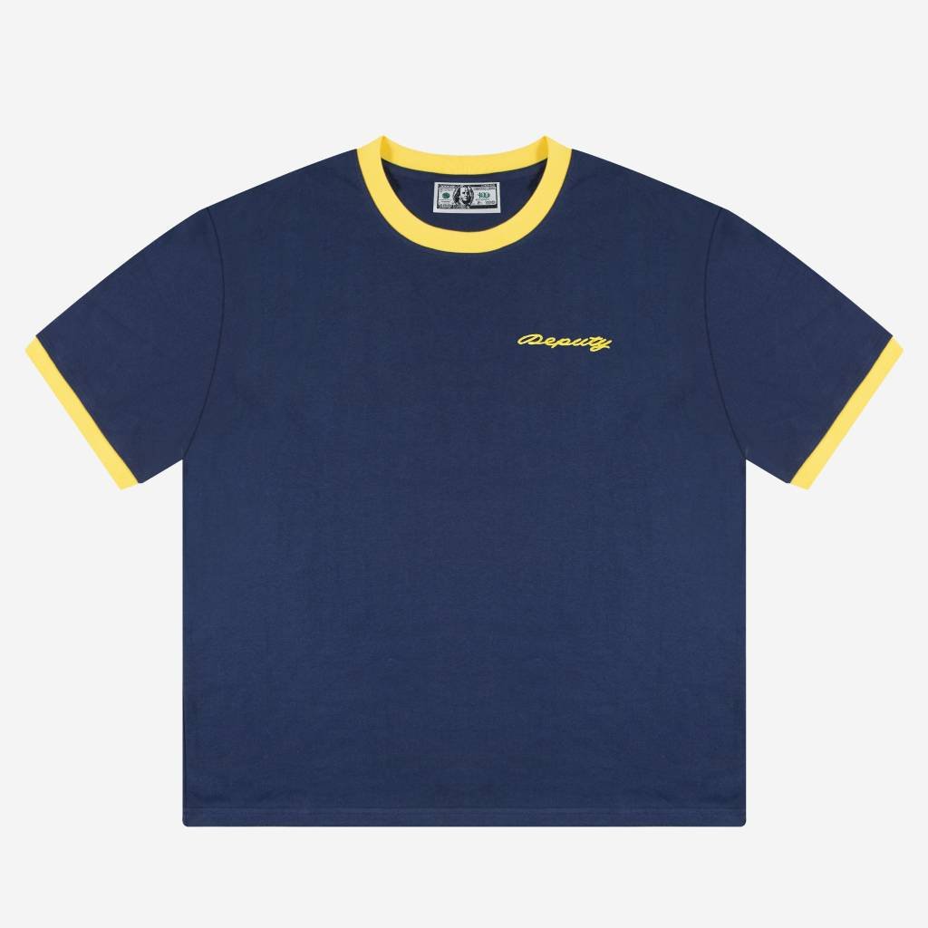 Deputy Department Ringer Tee (Navy) Deputy Department Ringer Tee (Navy)