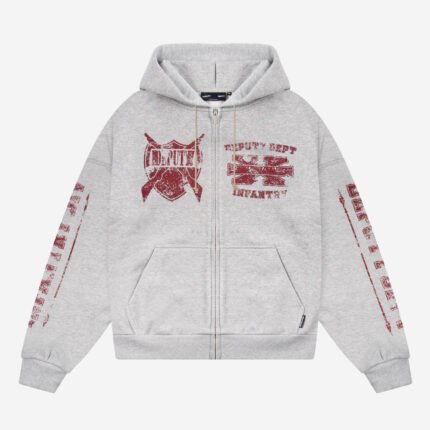 Deputy Department Vintage Infantry Zip Hoodie