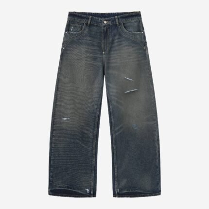 Deputy Department Waxed Denim (Ocean Blue)