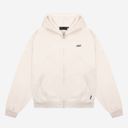 Deputy Department Zip Hoodie (Ecru)